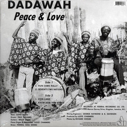 Ras Michael (Dadawah) - Peace & Love [New Vinyl Record LP]