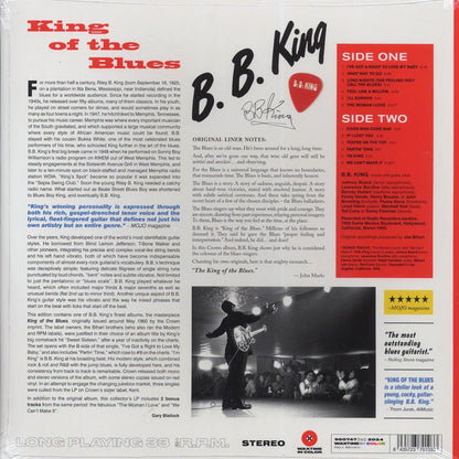BB King - King Of The Blues (+2 bonus tracks) (ltd. ed.) (180g) (red vinyl) [New Vinyl Record LP]