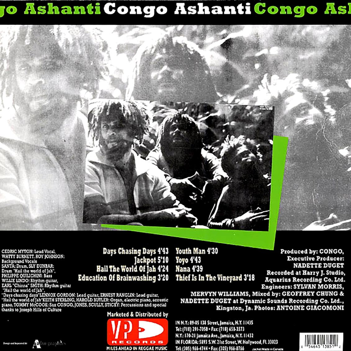 The Congos - Congo Ashanti [New Vinyl Record LP]