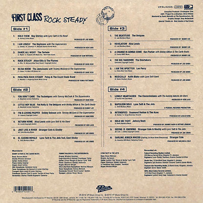 Alton Ellis, Lee Perry, Lynn Taitt, The Overtakers, Etc. - First Class Rock Steady [New Vinyl Record LP]