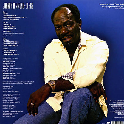 Johnny Hammond - Gears (2xLP) (180g) (clear vinyl) [New Vinyl Record LP]