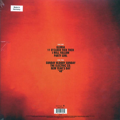 U2 - Live: Under A Blood Red Sky (40th Anniv. Ed.) (RSD 2023) (2xLP) (180g) (remastered) (red vinyl) [New Vinyl LP]
