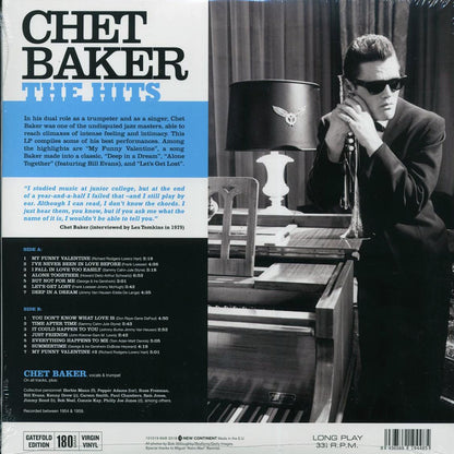 Chet Baker - The Hits (ltd. ed.) (180g) [New Vinyl Record LP]