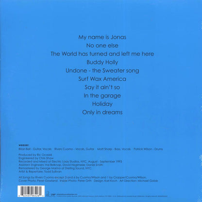 Weezer - Weezer [New Vinyl Record LP]