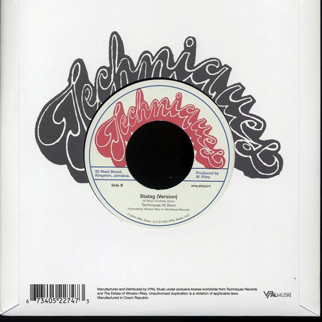 Sister Nancy - Bam Bam  /  Techniques All Stars - Stalag Version (rhythm: "Stalag") [New Vinyl Record 7" Single]