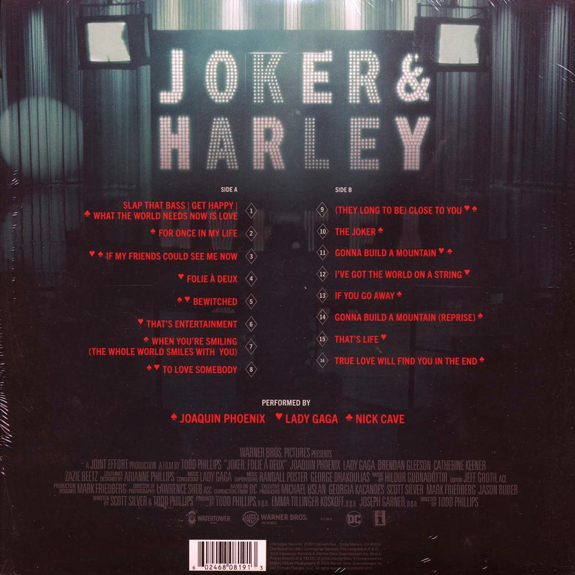 Joaquin Phoenix, Lady Gaga - Joker: Folie A Deuz (Music From The Motion Picture) (red vinyl) [New Vinyl Record LP]