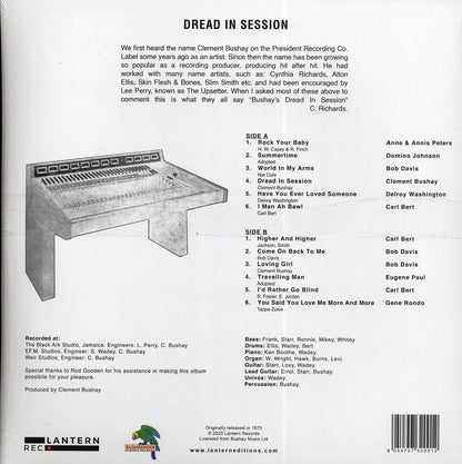 Clement Bushay, Delroy Washington, Lee Perry, Etc. - Dread In Session (ltd. ed.) [New Vinyl Record LP]