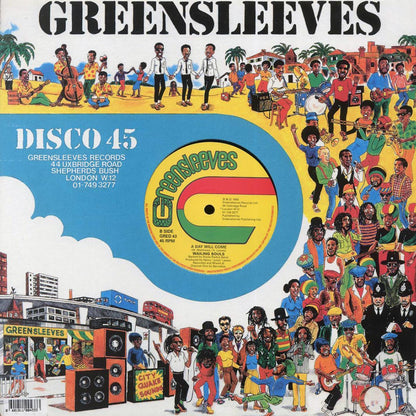 Wailing Souls - Kingdom Rise Kingdom Fall (Extended Mix)  /  Wailing Souls - A Day Will Come (Extended Mix) [New Vinyl Record 12" Single]