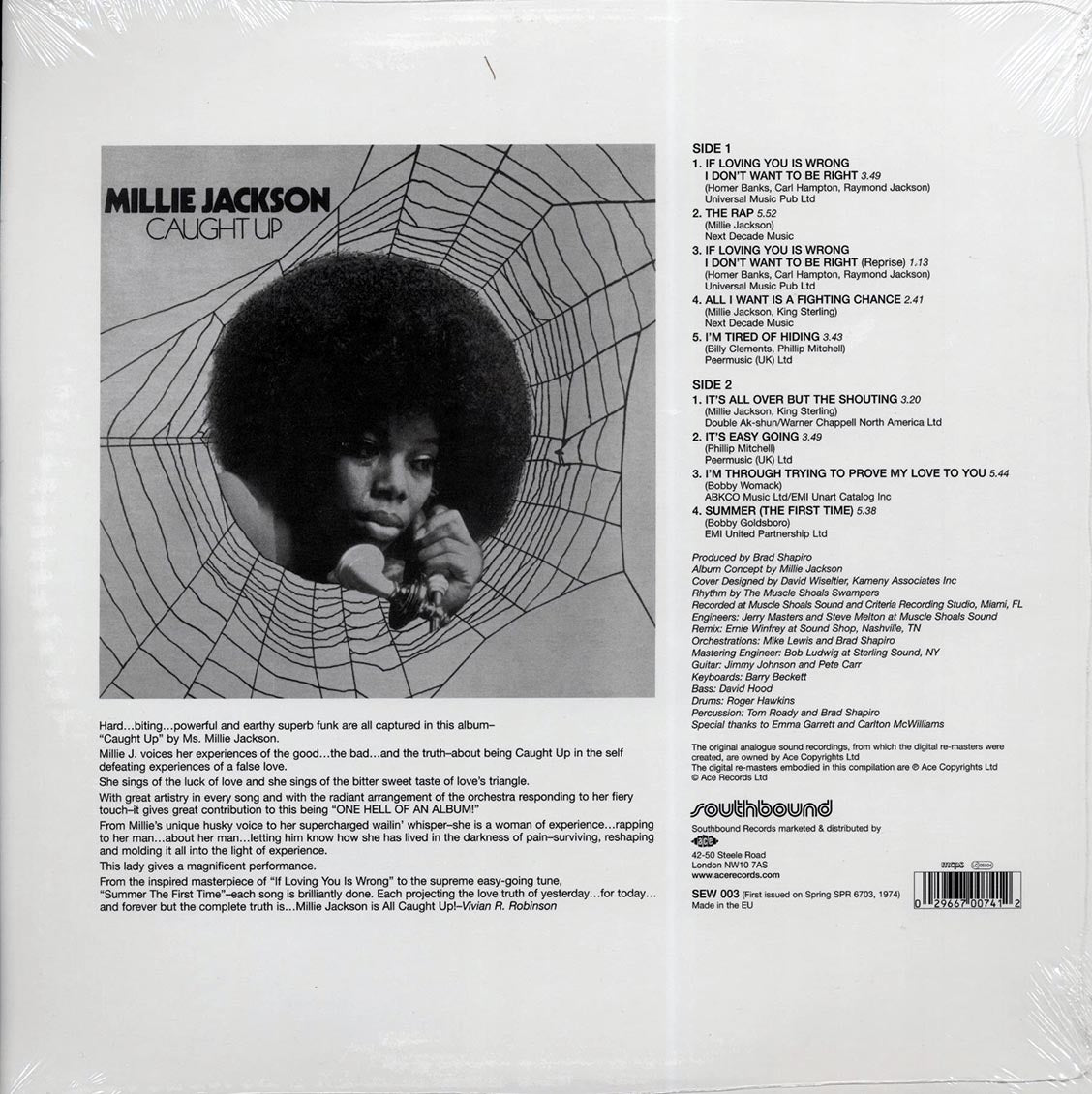 Millie Jackson - Caught Up [New Vinyl Record LP]