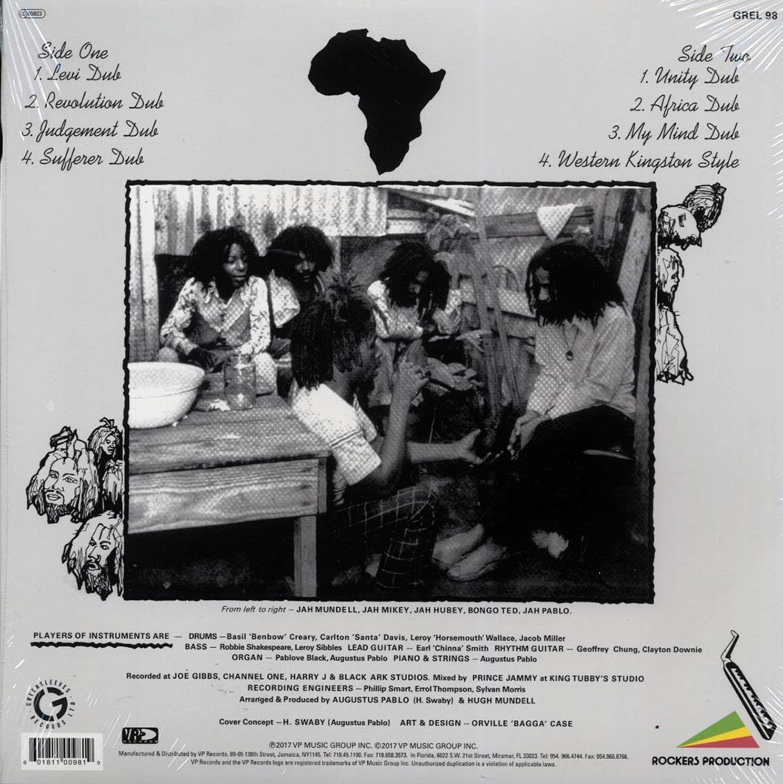 Augustus Pablo - Africa Must Be Free By 1983 Dub [New Vinyl Record LP]