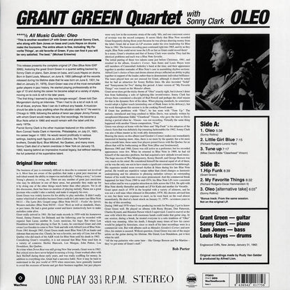 Grant Green Quartet, Sonny Clark - Oleo (incl. mp3) (180g) [New Vinyl Record LP]