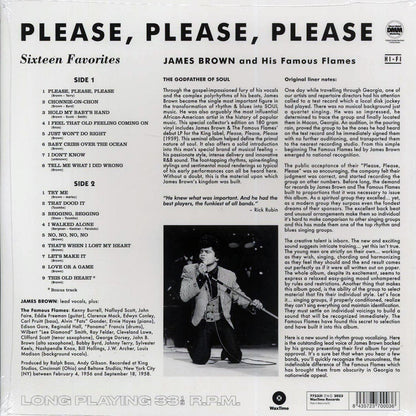 James Brown & The Famous Flames - Please, Please, Please (+bonus track) (ltd. ed.) (180g) [New Vinyl Record LP]