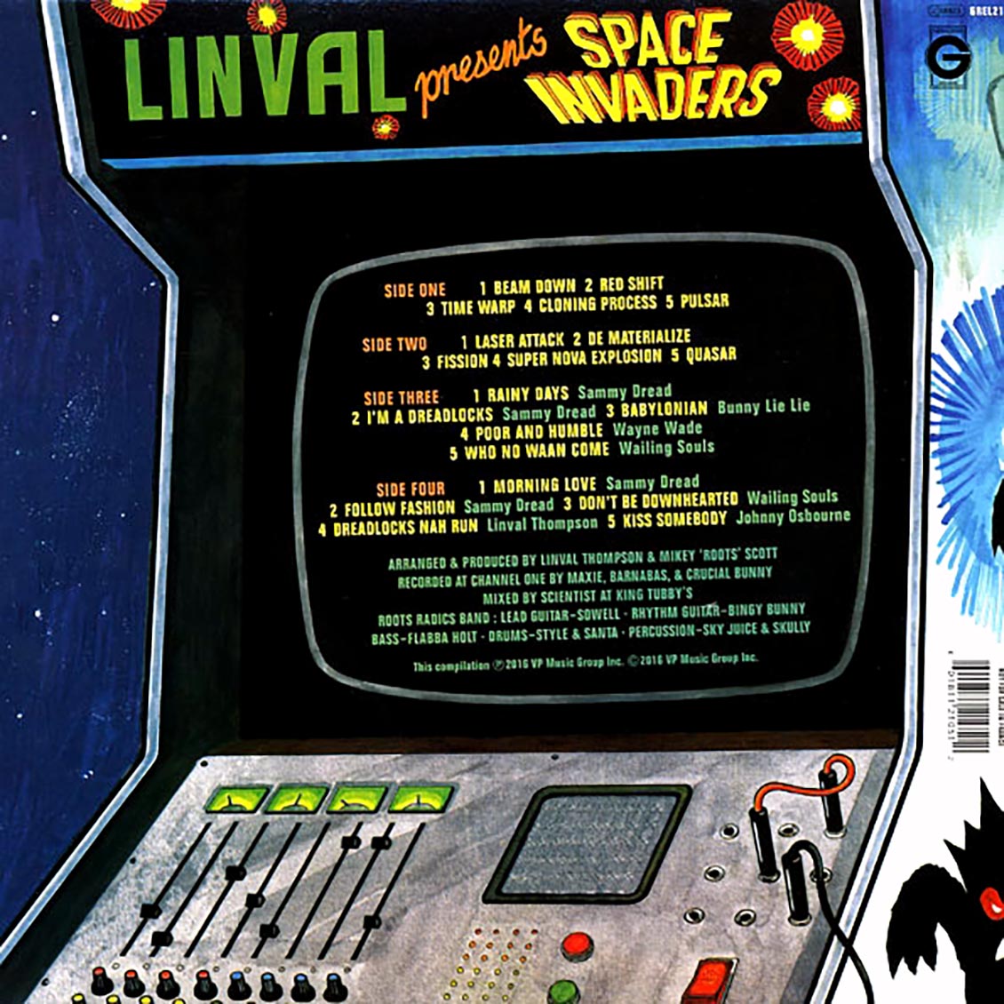 Scientist - Linval Presents Space Invaders + Bonus Vocals Album (2xLP) [New Vinyl Record LP]
