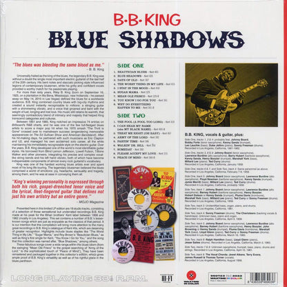 BB King - Blue Shadows: Underrated Kent Recordings 1958-1962 (ltd. ed.) (180g) (red vinyl) [New Vinyl Record LP]