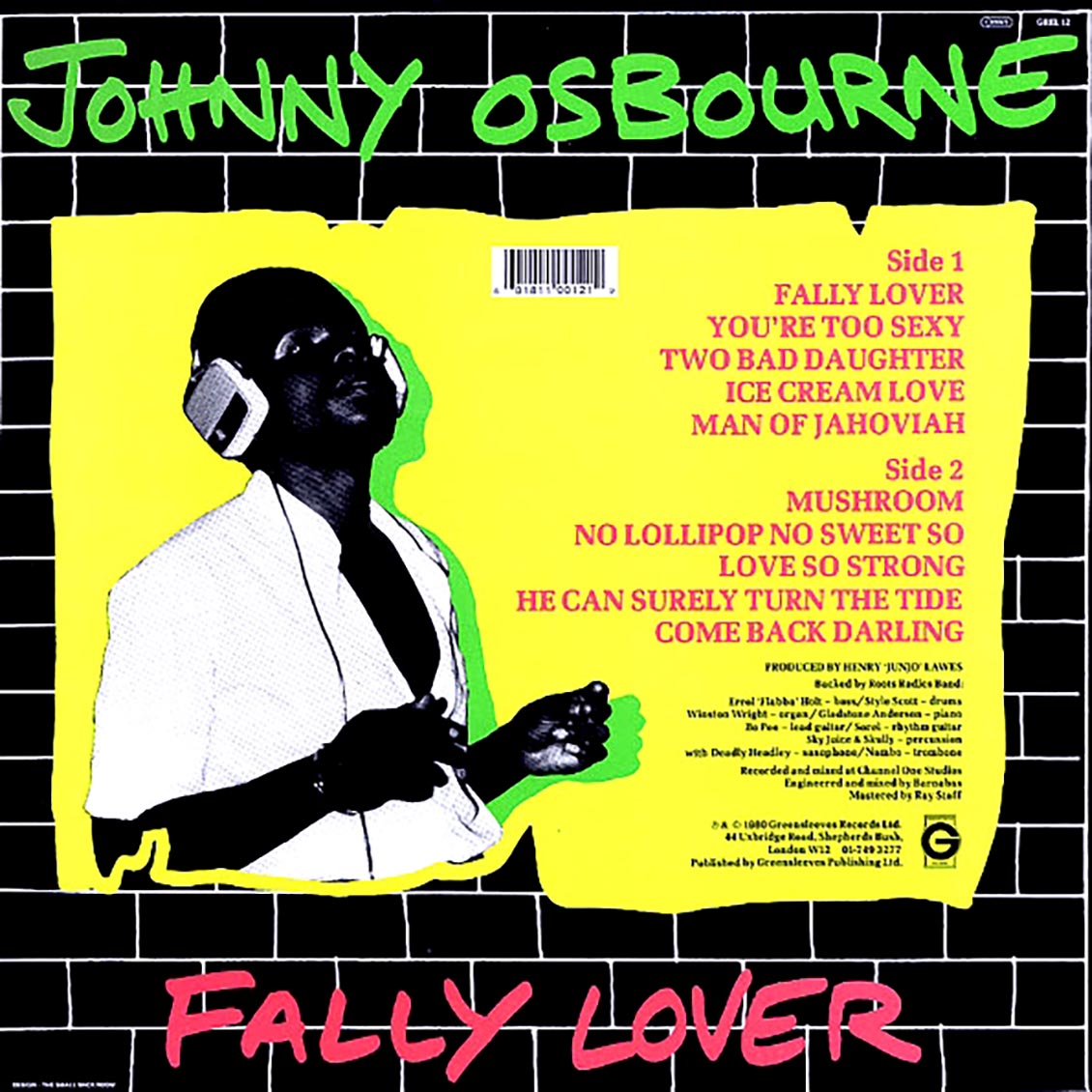 Johnny Osbourne - Fally Lover [New Vinyl Record LP]