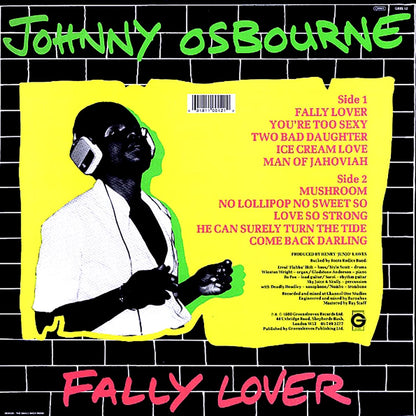 Johnny Osbourne - Fally Lover [New Vinyl Record LP]