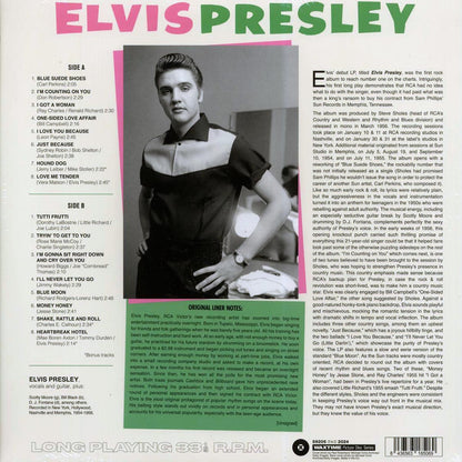 Elvis Presley - Elvis Presley (die-cut jacket) (+4 bonus tracks) (180g) (picture disc) [New Vinyl Record LP]