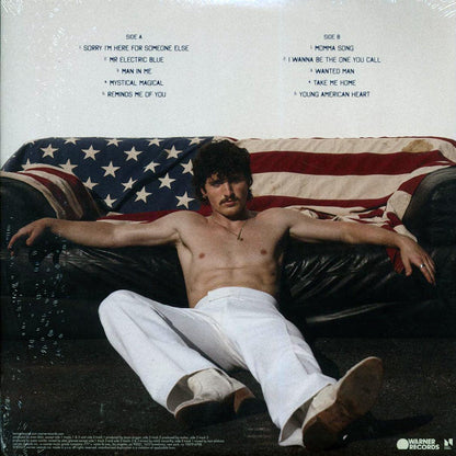 Benson Boone - American Heart (red/white/blue splatter vinyl) [New Vinyl Record LP]
