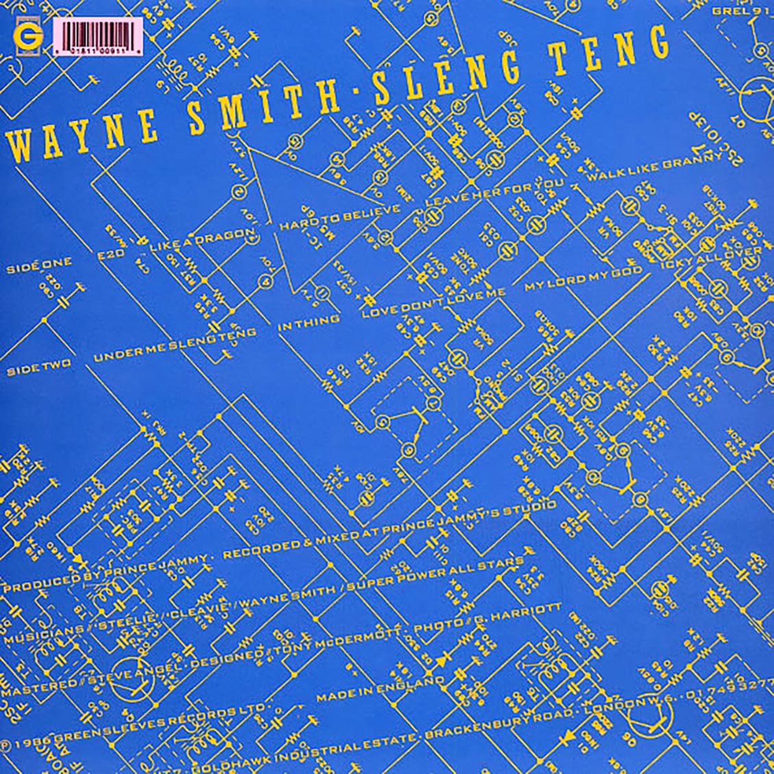 Wayne Smith - Sleng Teng [New Vinyl Record LP]