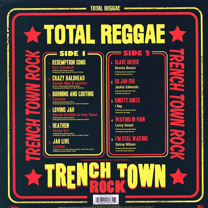 I Roy, Jackie Edwards, Dennis Brown, Etc. - Total Reggae: Trench Town Rock [New Vinyl Record LP]