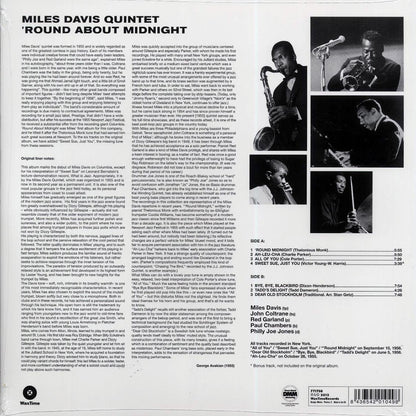 Miles Davis Quintet - Round About Midnight (180g) [New Vinyl Record LP]