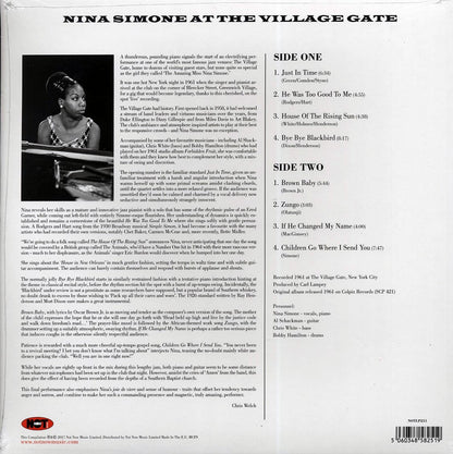Nina Simone - At The Village Gate (180g) (purple vinyl) [New Vinyl Record LP]