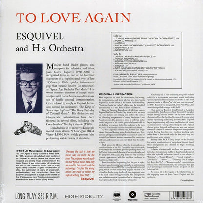 Esquivel & His Orchestra - To Love Again (DMM) (ltd. ed.) (180g) (High-Def VV) (remastered) [New Vinyl Record LP]