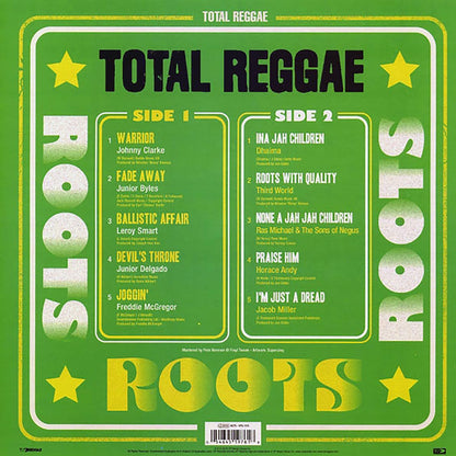 Ras Michael, Jacob Miller, Jr. Byles, Horace Andy, Etc. - Total Reggae: Roots [New Vinyl Record LP]