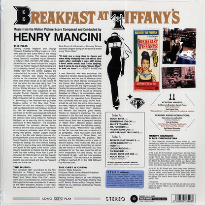 Henry Mancini - Breakfast At Tiffany's: Music From The Motion Picture Score (+ 2 bonus tracks) (ltd. ed.) (picture disc) [New Vinyl Record LP]
