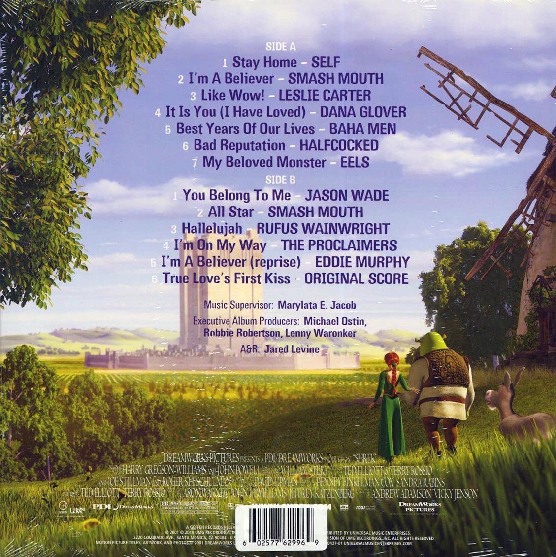 Various - Shrek: Music From The Original Motion Picture (green vinyl) [New Vinyl Record LP]