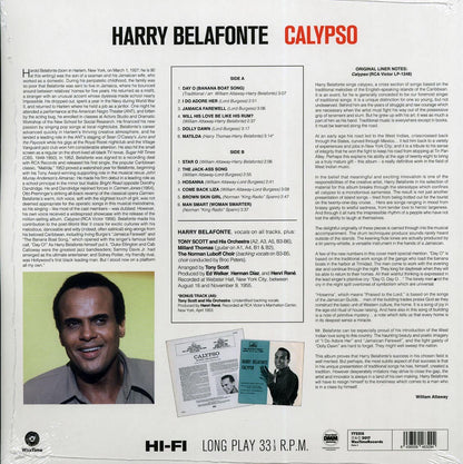 Harry Belafonte - Calypso (+ 2 bonus tracks) (DMM) (ltd. ed.) (180g) (High-Def VV) [New Vinyl Record LP]