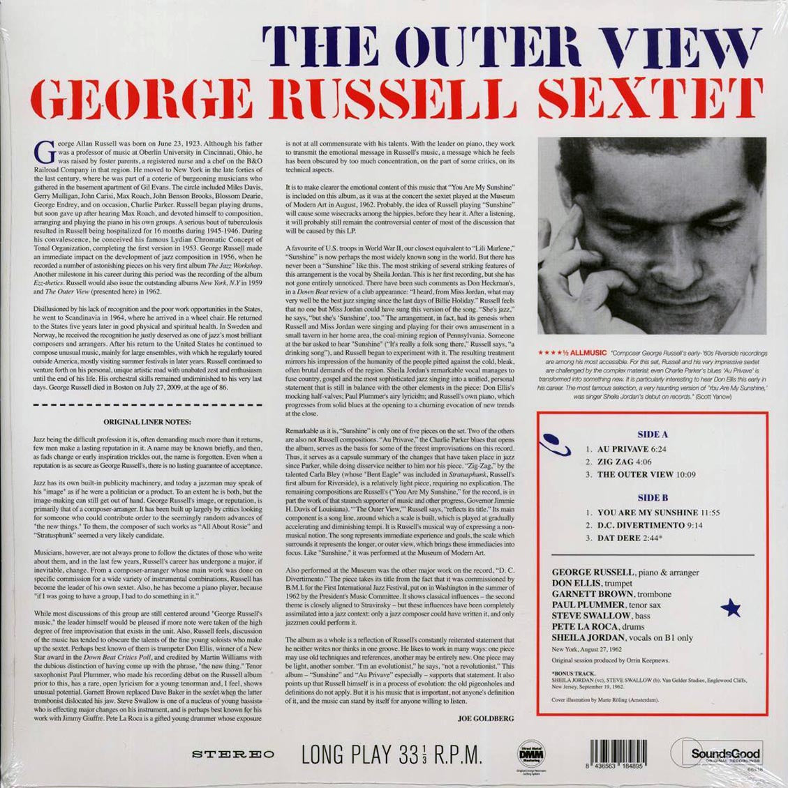 George Russell - The Outer View (+bonus track) (180g) [New Vinyl Record LP]