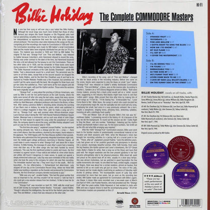 Billie Holiday - The Complete Commodore Masters (ltd. ed.) (180g) (brown vinyl) [New Vinyl Record LP]