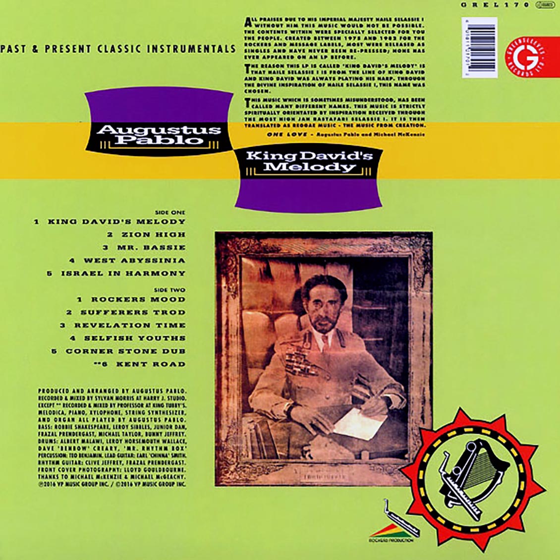 Augustus Pablo - King David's Melody [New Vinyl Record LP]