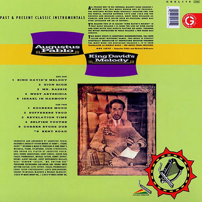 Augustus Pablo - King David's Melody [New Vinyl Record LP]