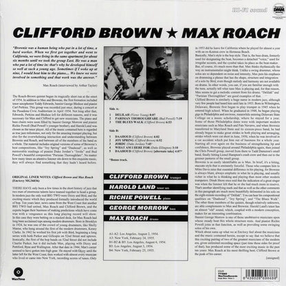Clifford Brown, Max Roach - Clifford Brown & Max Roach (ltd. ed.) (180g) (remastered) [New Vinyl Record LP]