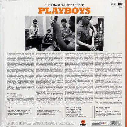 Chet Baker, Art Pepper - Playboys (+bonus track) (ltd. ed.) (180g) (orange vinyl) [New Vinyl Record LP]