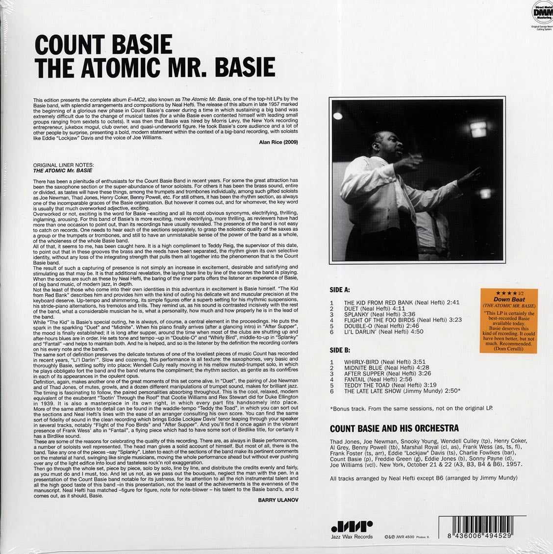 Count Basie - The Atomic Mr. Basie (ltd. ed.) (180g) (remastered) [New Vinyl Record LP]