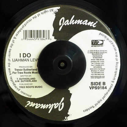 Ijahman - Are We A Warrior  /  Ijahman - I Do [New Vinyl Record 7" Single]