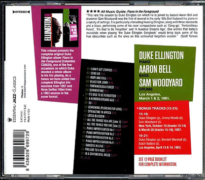 Duke Ellington - Piano In The Foreground [New] [New CD]