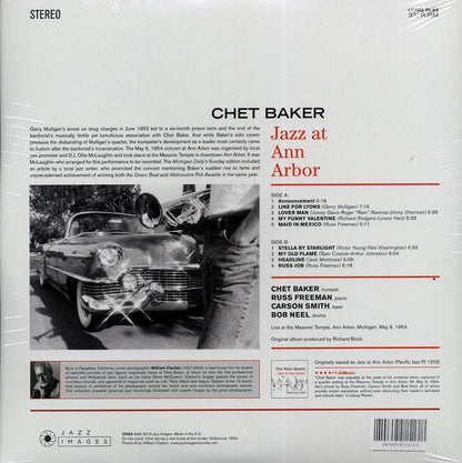 Chet Baker - Jazz At Ann Arbor (ltd. ed.) (180g) [New Vinyl Record LP]