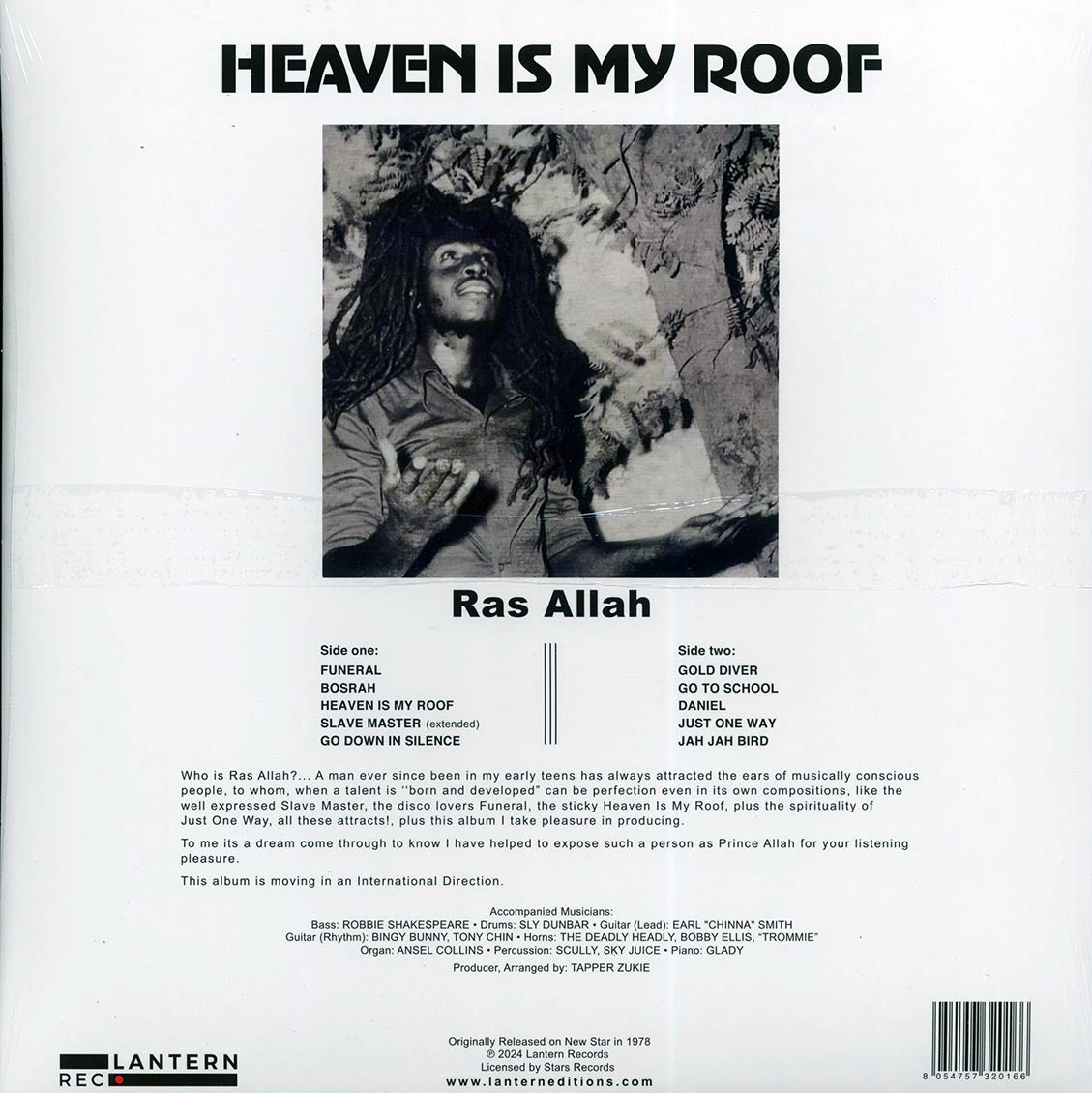 Ras Allah - Heaven Is My Roof (RSD 2024) (ltd. ed.) [New] [New Vinyl]