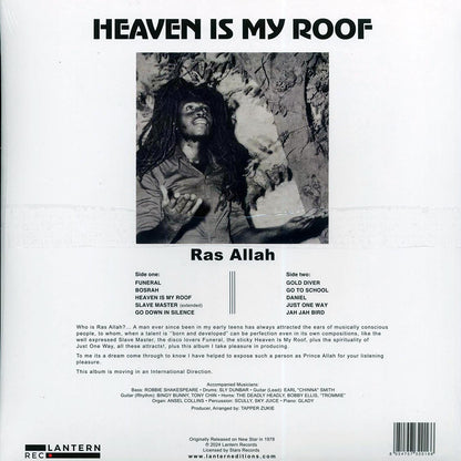 Ras Allah - Heaven Is My Roof (RSD 2024) (ltd. ed.) [New] [New Vinyl]