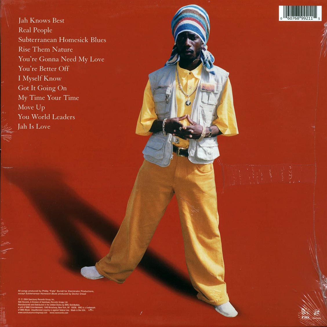 Sizzla - Jah Knows Best [New Vinyl Record LP]
