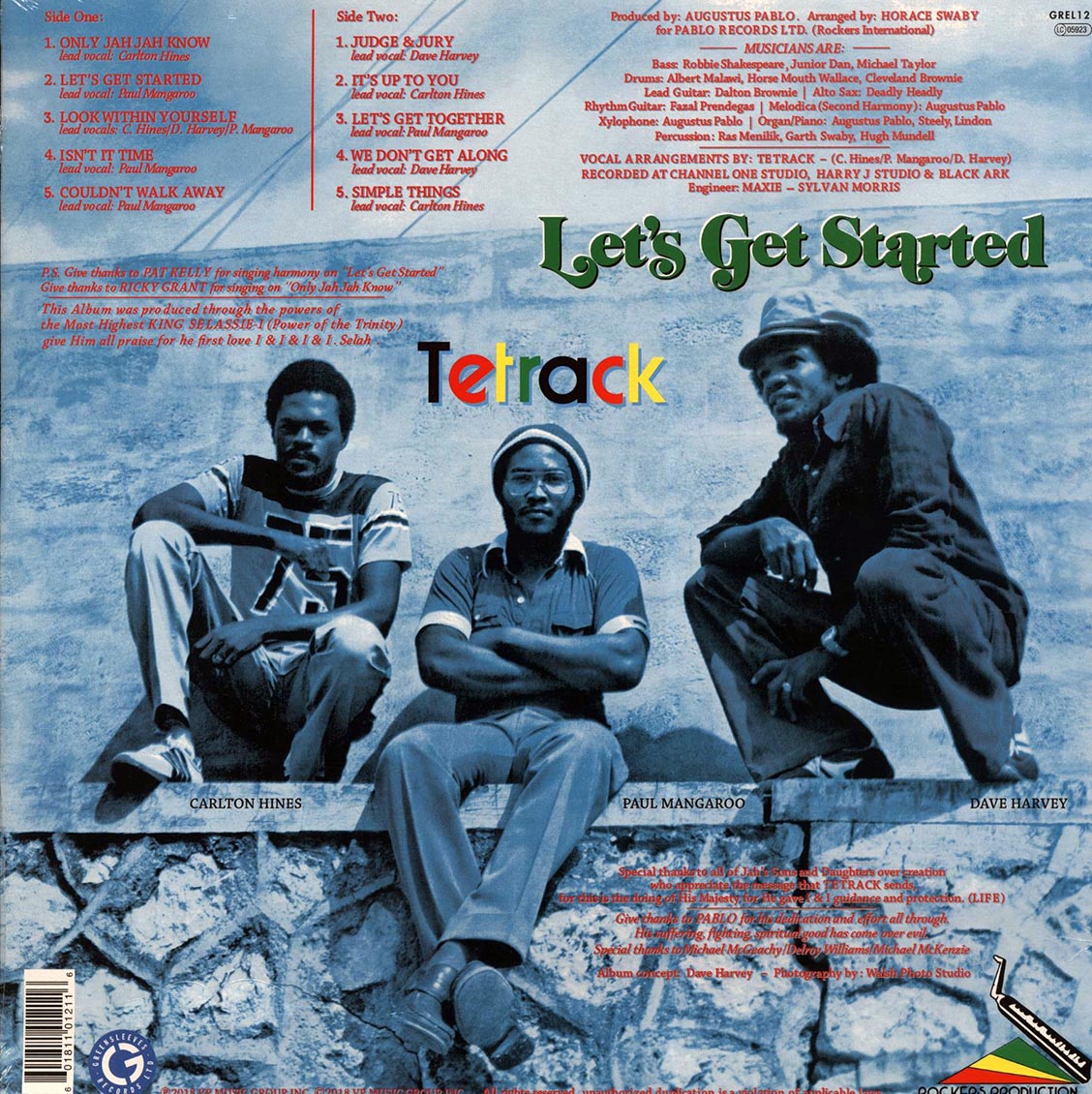 Tetrack - Let's Get Started [New Vinyl Record LP]