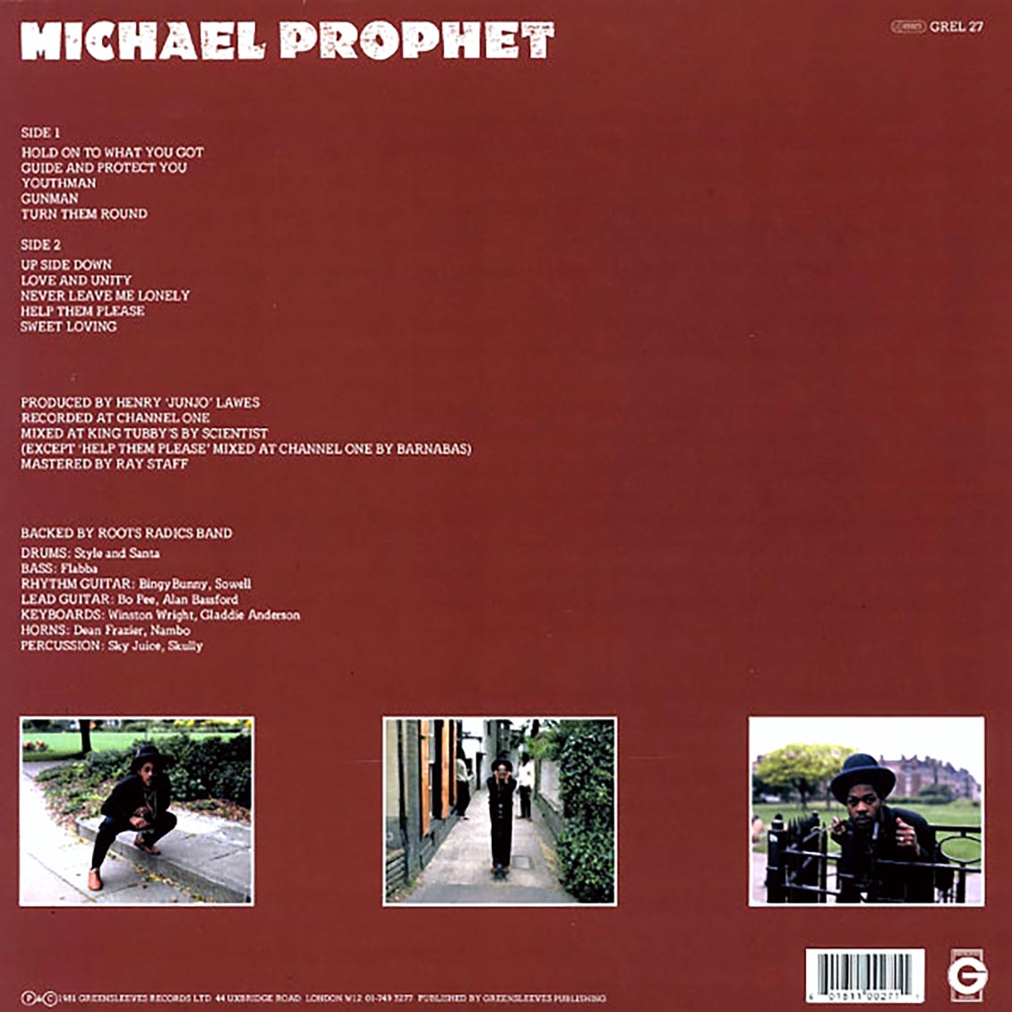 Michael Prophet - Gunman [New Vinyl Record LP]