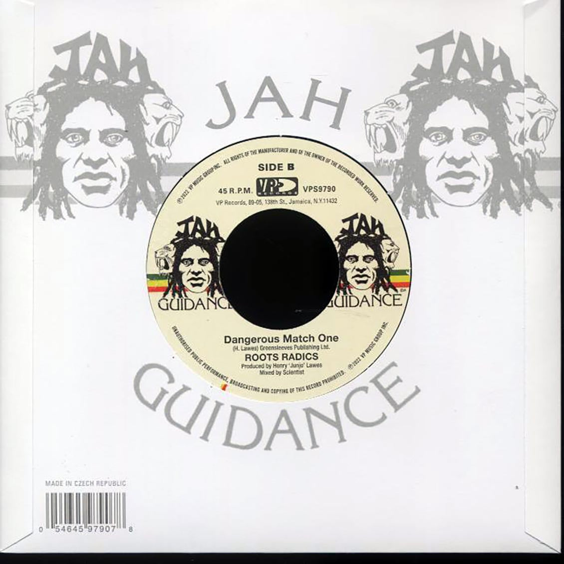 Johnny Osbourne - Love Is Universal  /  The Roots Radics - Dangerous Match One (rhythm: "Johnny Osbourne - Love Is Universal") [New Vinyl Record 7" Single]