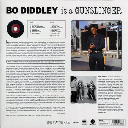 Bo Diddley - Is A Gunslinger (ltd. ed.) (180g) [New Vinyl Record LP]