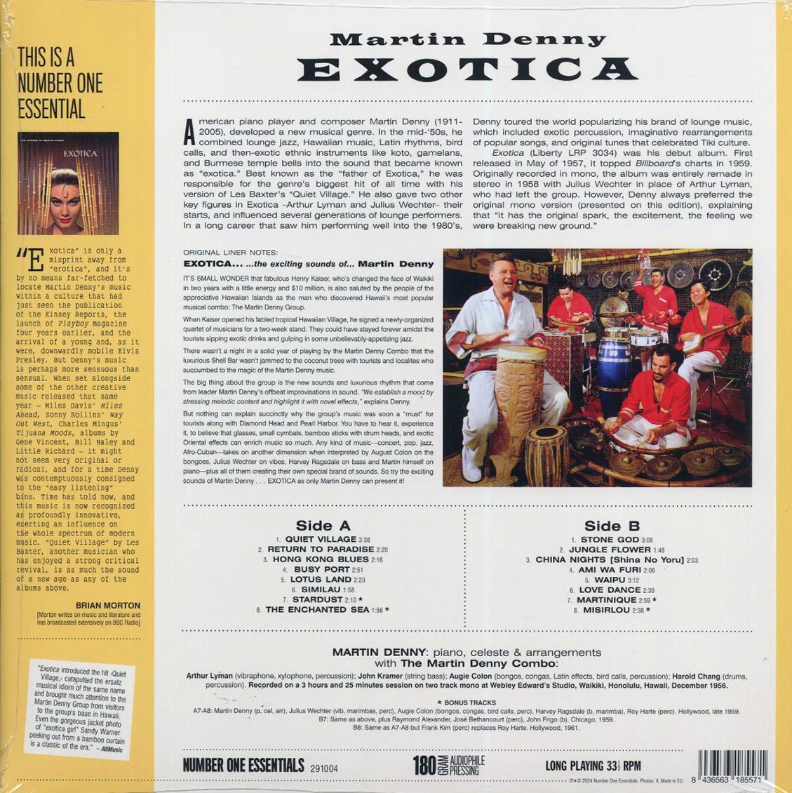 Martin Denny - Exotica (+4 bonus tracks) (ltd. ed.) (180g) [New Vinyl Record LP]