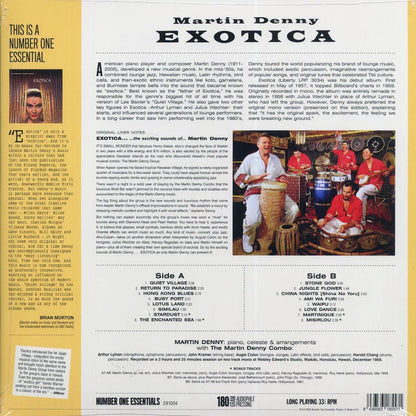 Martin Denny - Exotica (+4 bonus tracks) (ltd. ed.) (180g) [New Vinyl Record LP]
